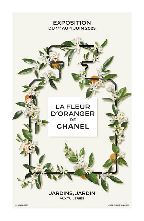 expo chanel jardin des tuileries|Nos images de La Fleur d'oranger de Chanel au jardin des .